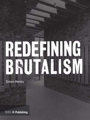 cover image of Redefining Brutalism